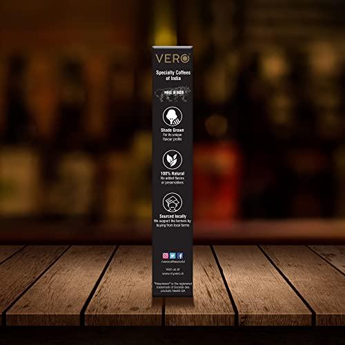 VERO VERO, Nespresso Compatible Coffee Pods, Limited-Edition "Baba Budangiri Coffee Capsules", Intensity 11 of 12, Single Origin Arabica Coffee, Dark Roast, Freshly Roasted Coffee Pods