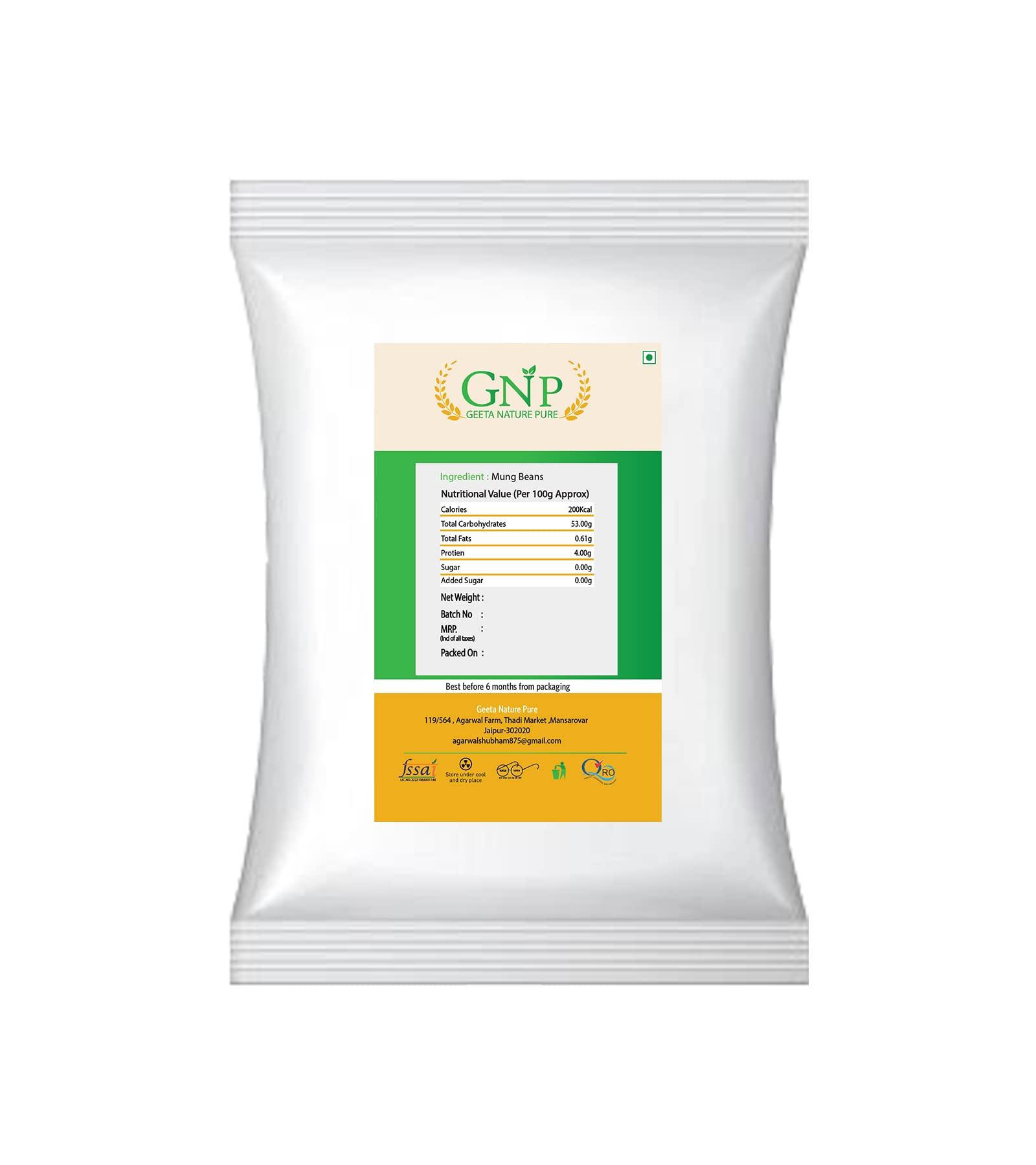 GEETA NATURE PURE Geeta Nature Pure Moong (sabut) (500G)