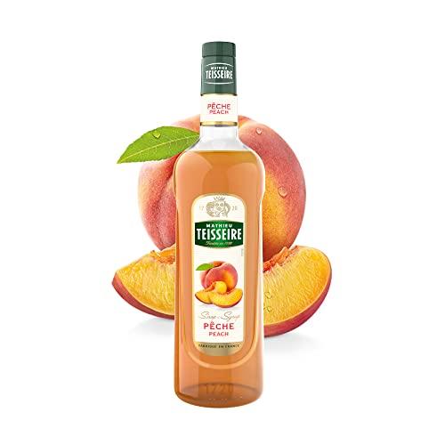 Mathieu Teisseire Mathieu Teisseire Peach Syrup, 23.67 fl oz 700 ml