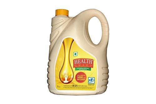 MGHY RCM Rice Bran Health Guard Physically Refined Oil, 5 litres with 14000 PPM Oryzanol