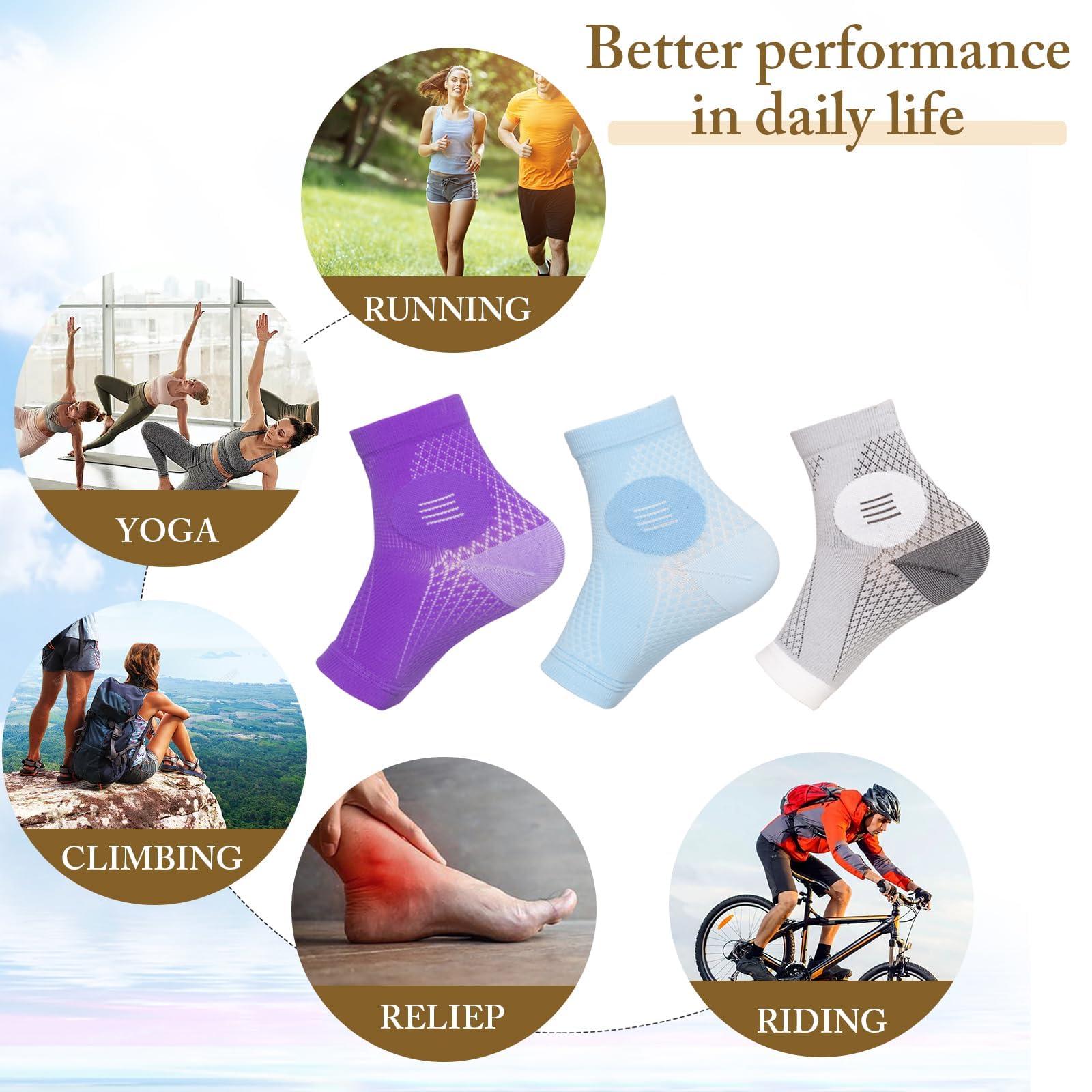 Yanmide Yanmide Stunor - Dr.Neuropathy Socks, Neuropathy Socks for Men and Women, Soothe Pain Relief Socks for Neuropathy Pain, Gray, L