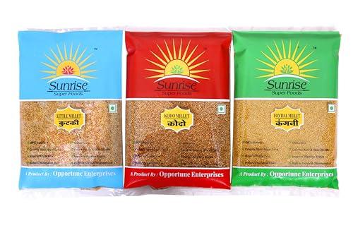 Sunrise Super Foods Sunrise Super Foods Foxtail (Kaon/Kang/Kangani/Kakum/Navani/korralu/Korra/Thinai) | Millets Wholegrains | Gluten Free Millet | Healthy Grains |