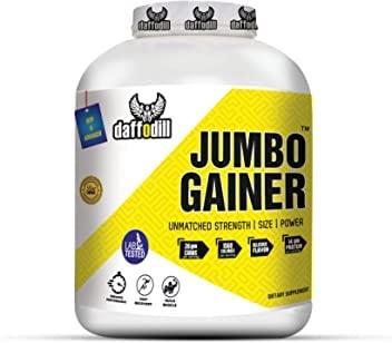 DAFFODILL HEALTHCARE JUMBO GAINER (UNMATCHED STRENGTH SIZE POWER) (CHOCOLATE, 6LBS)