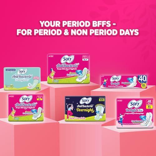 Sofy Sofy Anti Bacteria Extra Long Sanitary Pads, Pack of 30