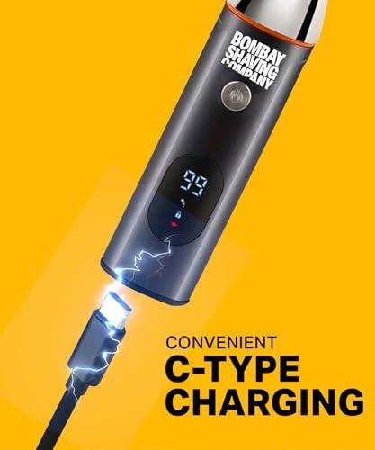 Bombay Shaving Company Bombay Shaving Company 11 in1 Multi Grooming Kit | All in One Full Body Trimmer for Men | 120 Min Charge time, 90 Min Runtime, Charging Indicator | IPX6 Water Proof | Nose, Ear, Beard, Body, Hair Trimmer Men