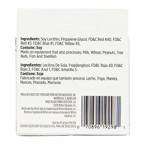 Wilton Wilton Garden Candy Color Set (7 g X 4 Bottles X 1 Set)