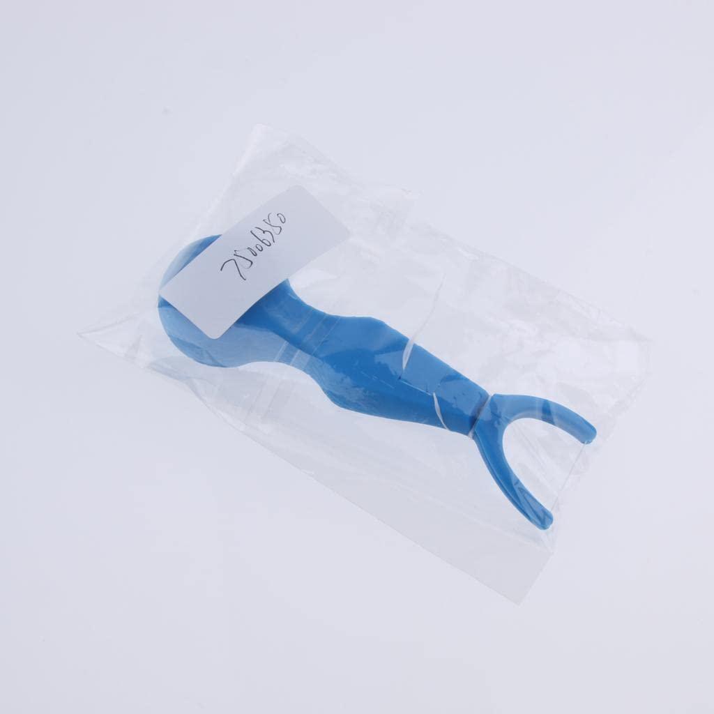 Losa LOSA Reusable Interdental Brush Floss Holder Bar Wand with 30 Meter Floss Blue