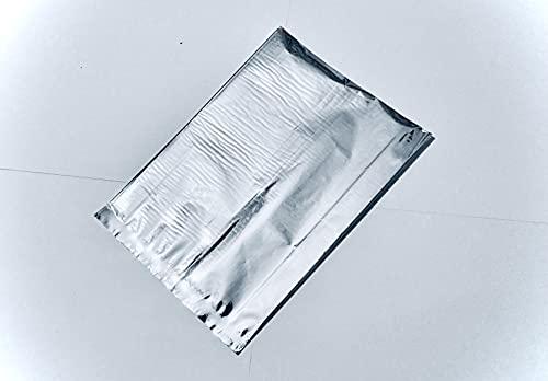 SRI SILVER POUCH JMK'S SRI SILVER FOIL POUCH PACK OF 200 SIZE 6X8 (250ML) HIGH DURABLE AND KEEP FOOD WARMCOLD FOR LONG TIME