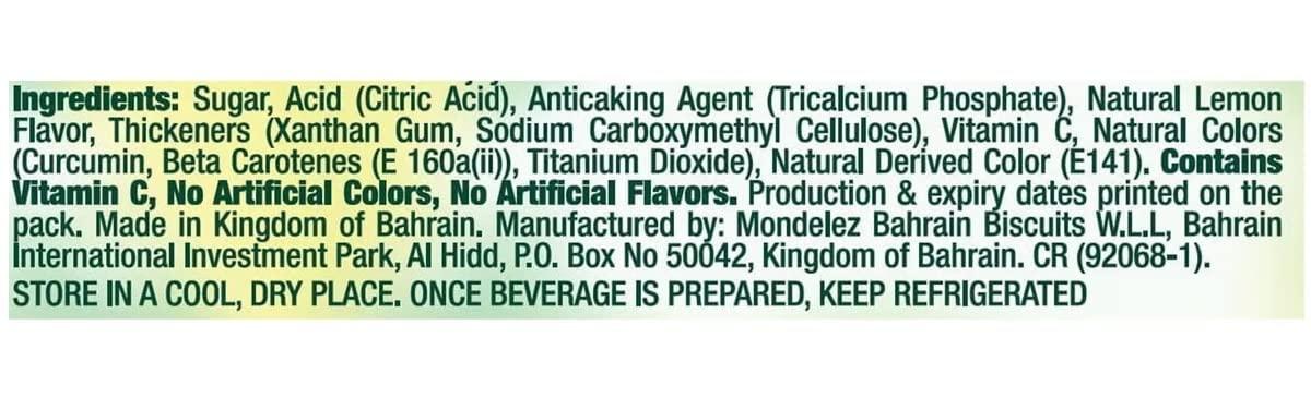 Generic Tang Lemon Flavour New Tub 2Kg