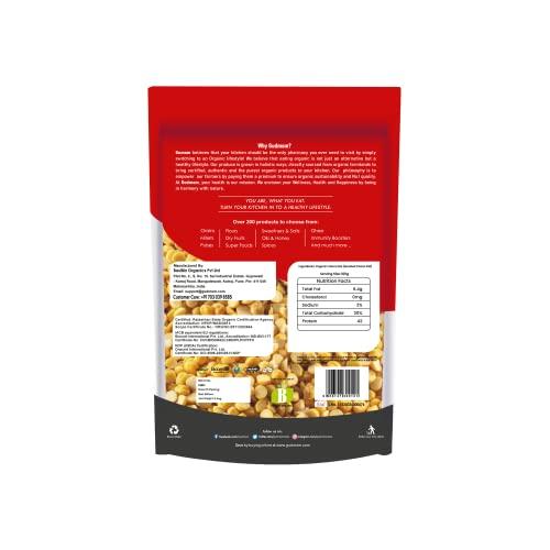 Gudmom Gudmom Organic Futana Dal (Roasted Chana Dal) 500 g ( Pack of 3 )