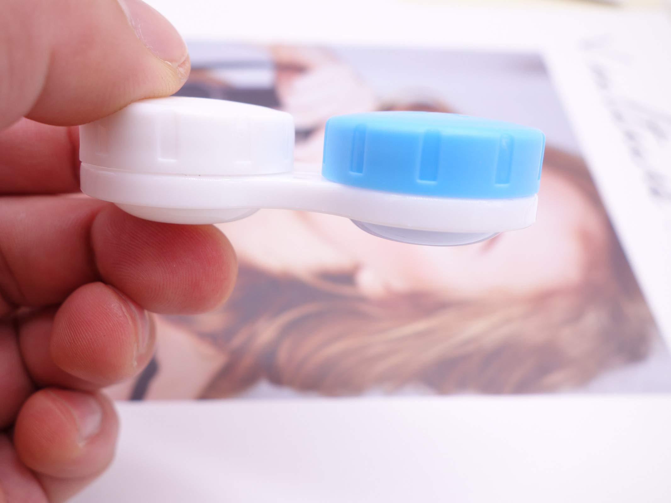 Erewa Erewa 12 Pack Contact lens case Contact Lens Holder Box Soak Storage Kit(Assorted Color)