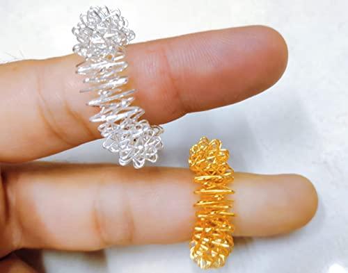 AHCS Acupressure Health Care Product Acupressure Health Care System Metal Sujok Ring