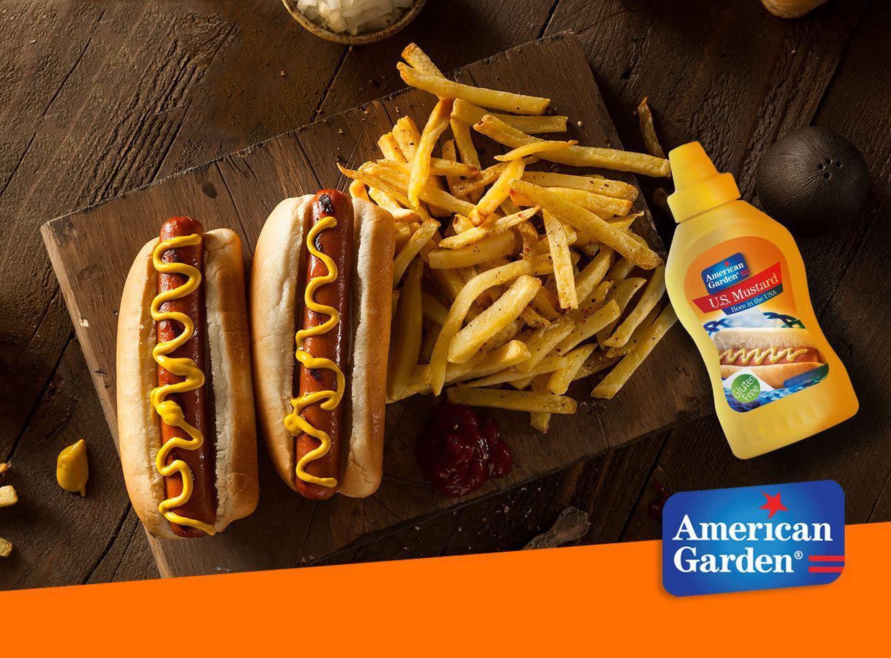 American Garden AG U.S. Mustard Original 14oz