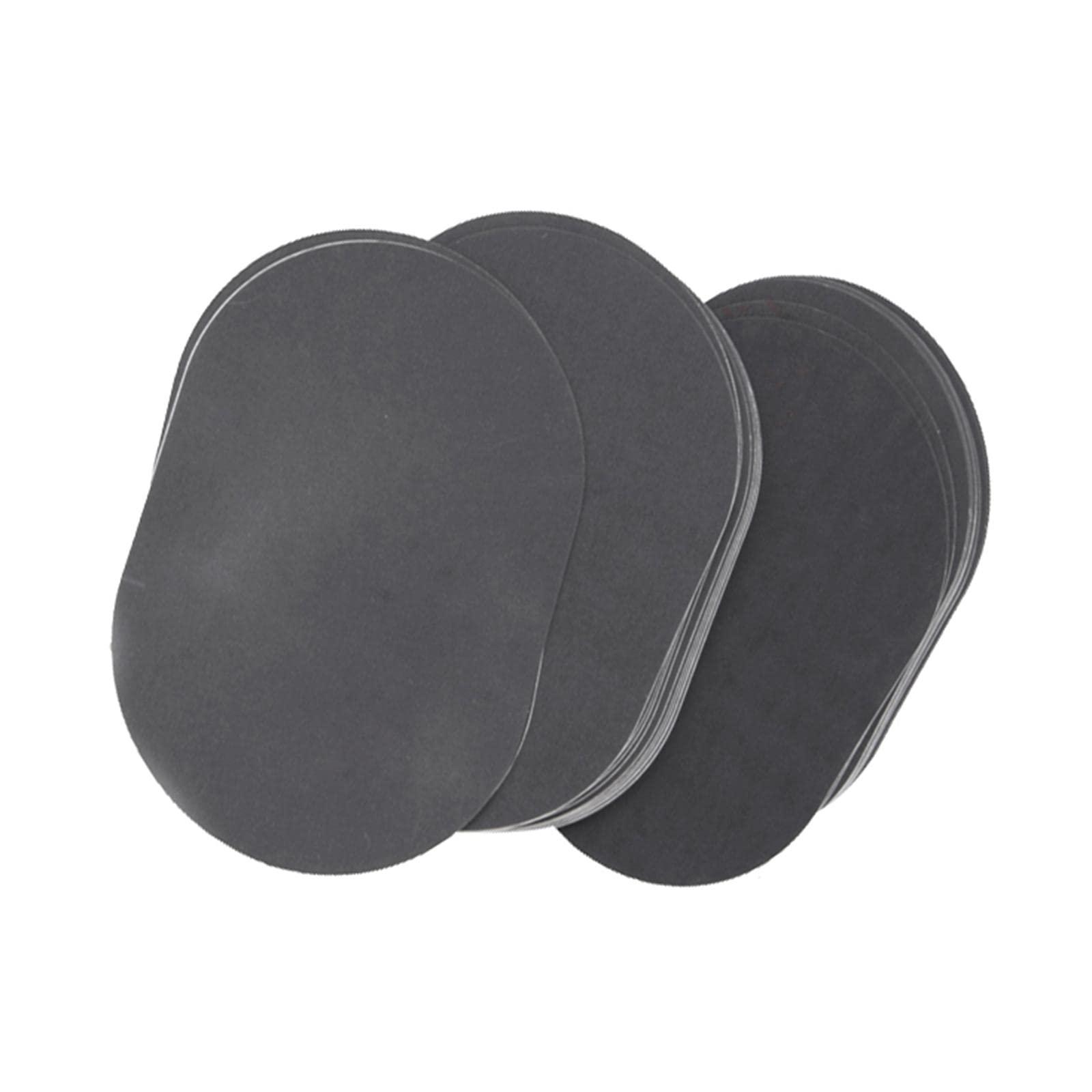 F Fityle 80pcs Refill Pads for Hair Remover Buffer, 2 Sizes Remove the Hair on the Body For Leg, Bikini, Facial, Armpit Hair RemoverManual Hair Removal and Exfoliation Replaceable Fine Sandpaper