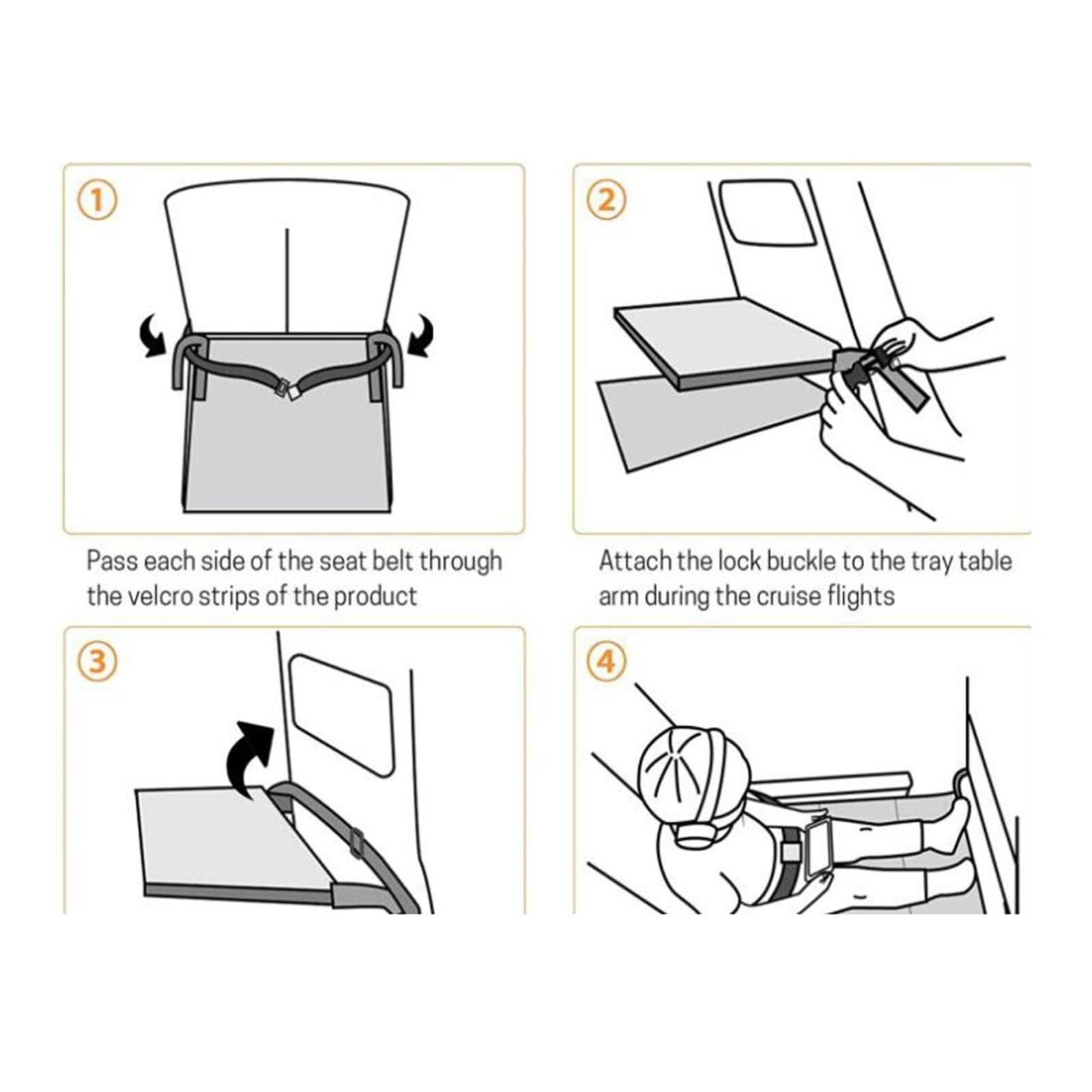 Enakshi (LABEL) Enakshi Foot Rest Hammock Foldable Multifunction Leg Rest for Most Airplane Seats Blue |Health & Beauty | Medical, Mobility & Disability | Orthopedics & Supports | Orthotics, Braces & Sleeves