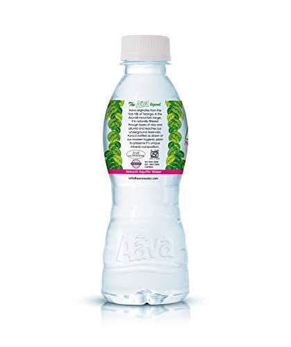 AAVA Aava Naturally Alkaline Mineral Water 200ml | Origin Aravalli Hills | 100% Alkaline pH 8.0+ | Benefits of Calcium & Magnesium (Pack of 24 bottles)