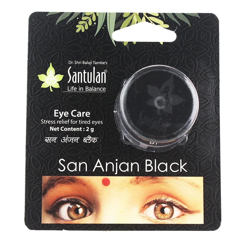Golden Oldie Herbs Santulan Ayurveda, San Anjan Black - 2GM Each, (Pack Of 1), For Eyes Care