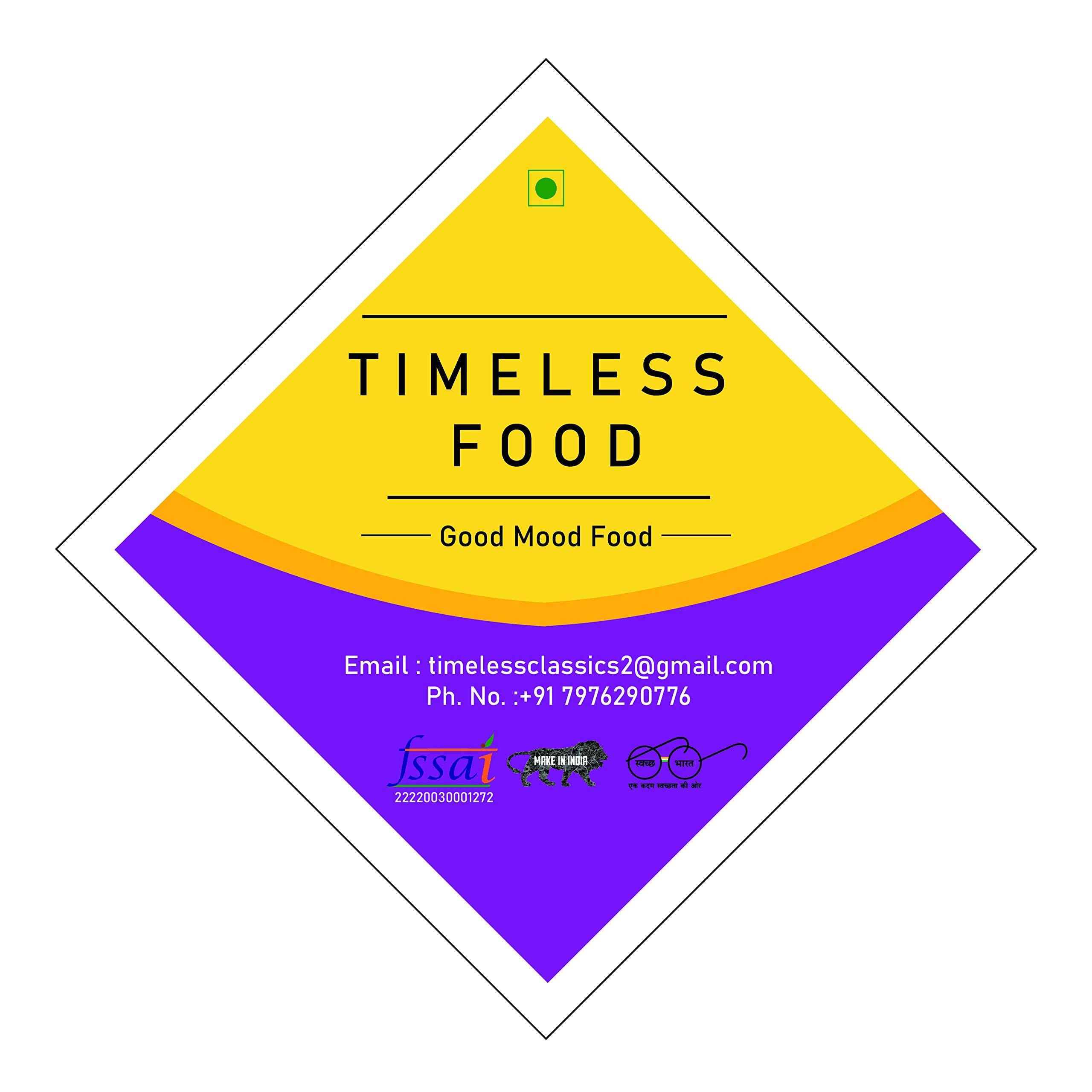 Timeless Food Timeless Food : Moong Khakhra 200g, Korma Khakhara, Mung dal Khakra Snacks [Handmade, Medium Spicy, Homemade]