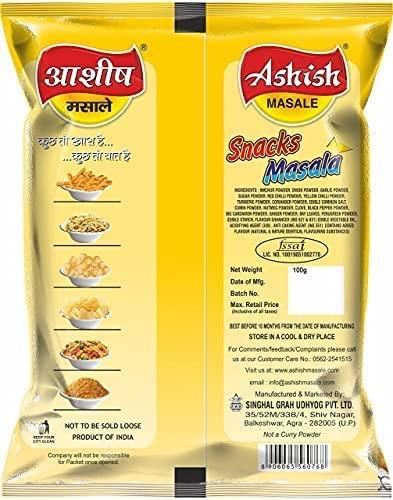 ASHISH Ashish Chinese Snack Masala Powder Perfect Spices for Chinese Dishes Pizza Pasta Aromat Seasoning Chinese Spices 500gm, Pack of 4