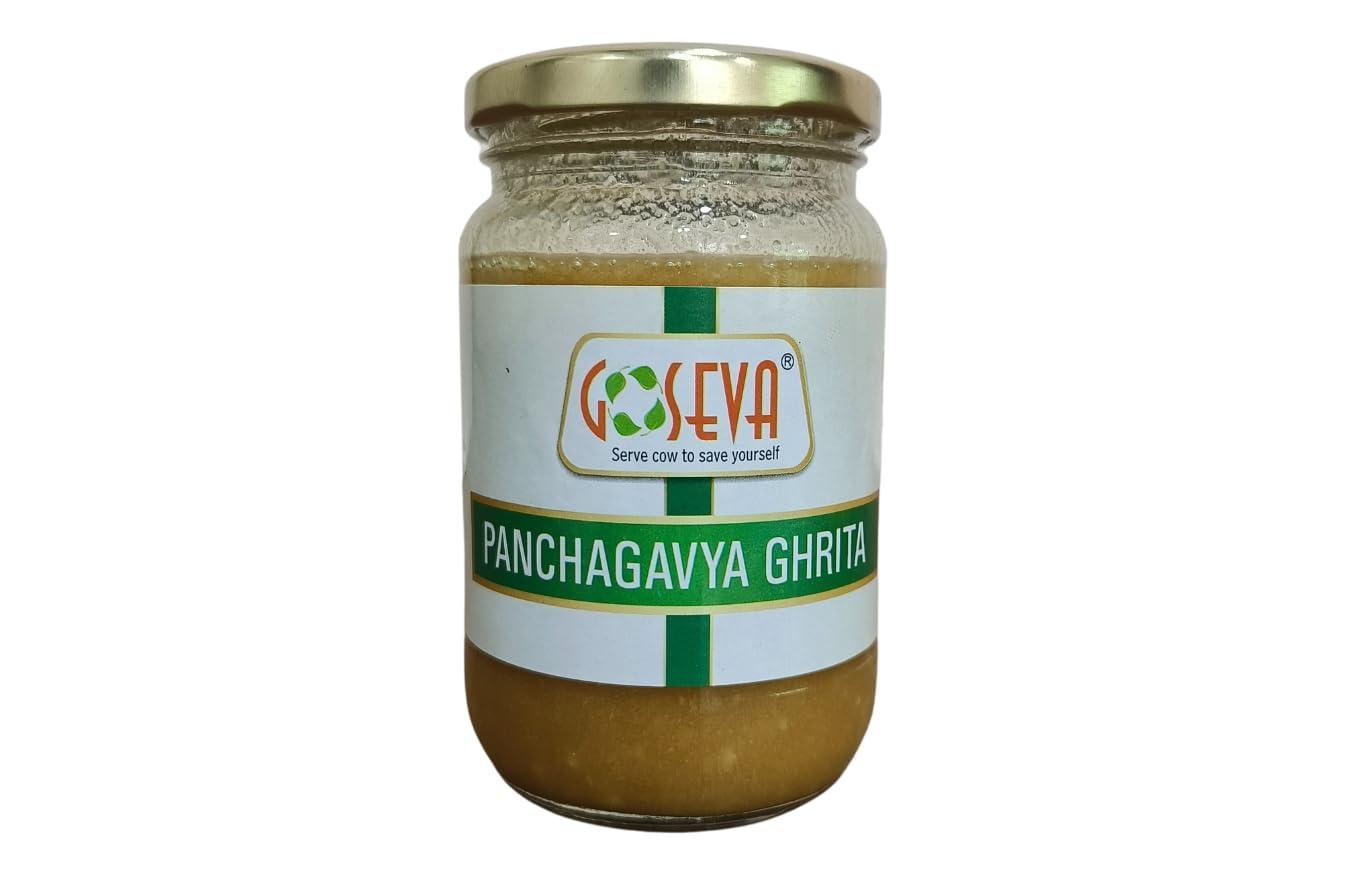 Goseva Goseva Panchagavya Ghrit 250ML - Panchgavya Ghrita , Ayur Ghee Nasya , Best Ayurvedic remedy , Ram Ban Aushadhi , medicated formulation beneficial in Psychiatric and neurological disorders