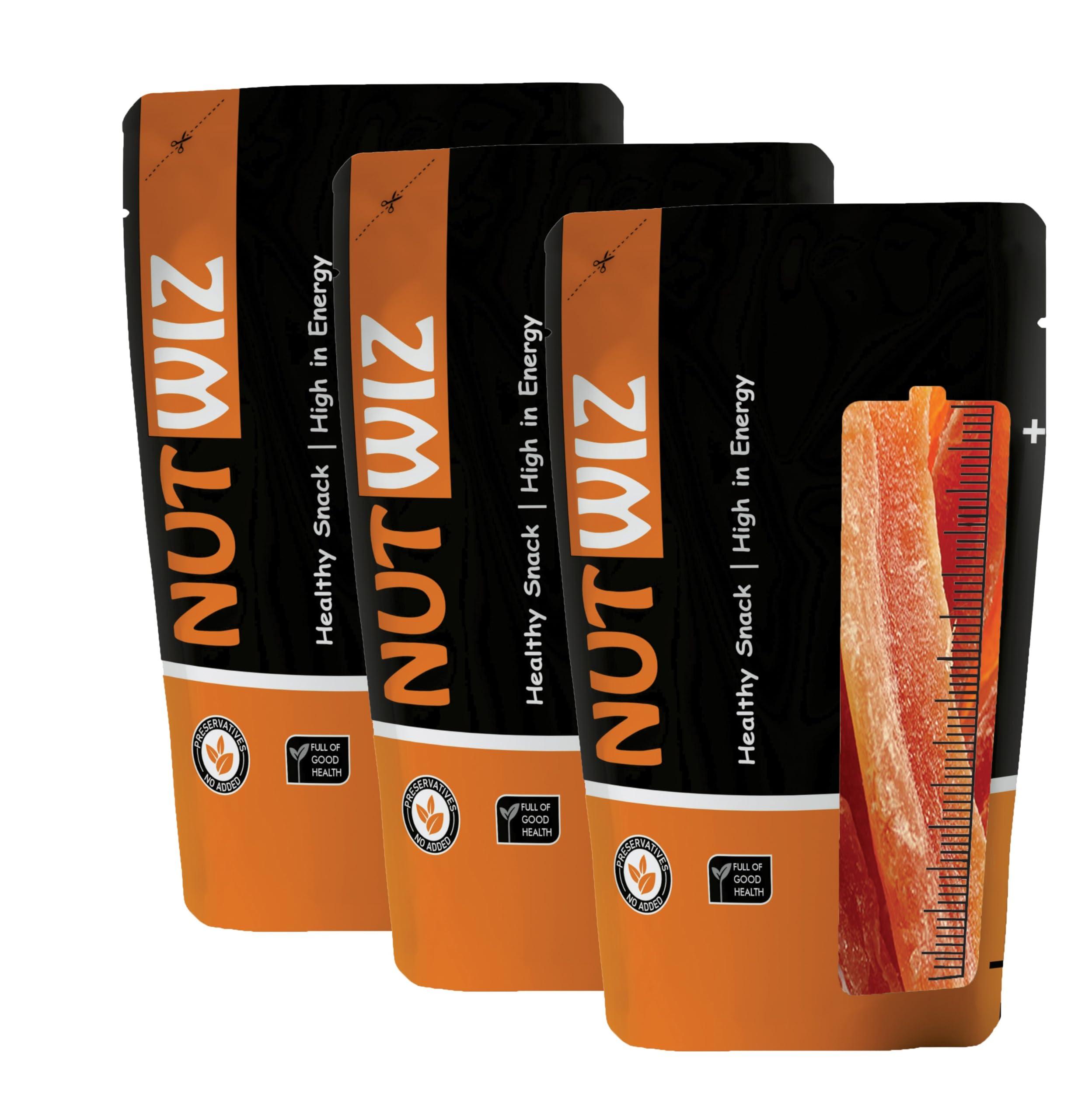 Generic Nutwiz Dried Fruits Nuts And Seeds (Dried Papaya, 750g (3x250g))