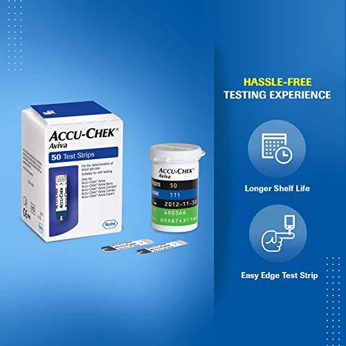 Accu-Chek Accu-Chek Aviva 50 Test Strips (White)