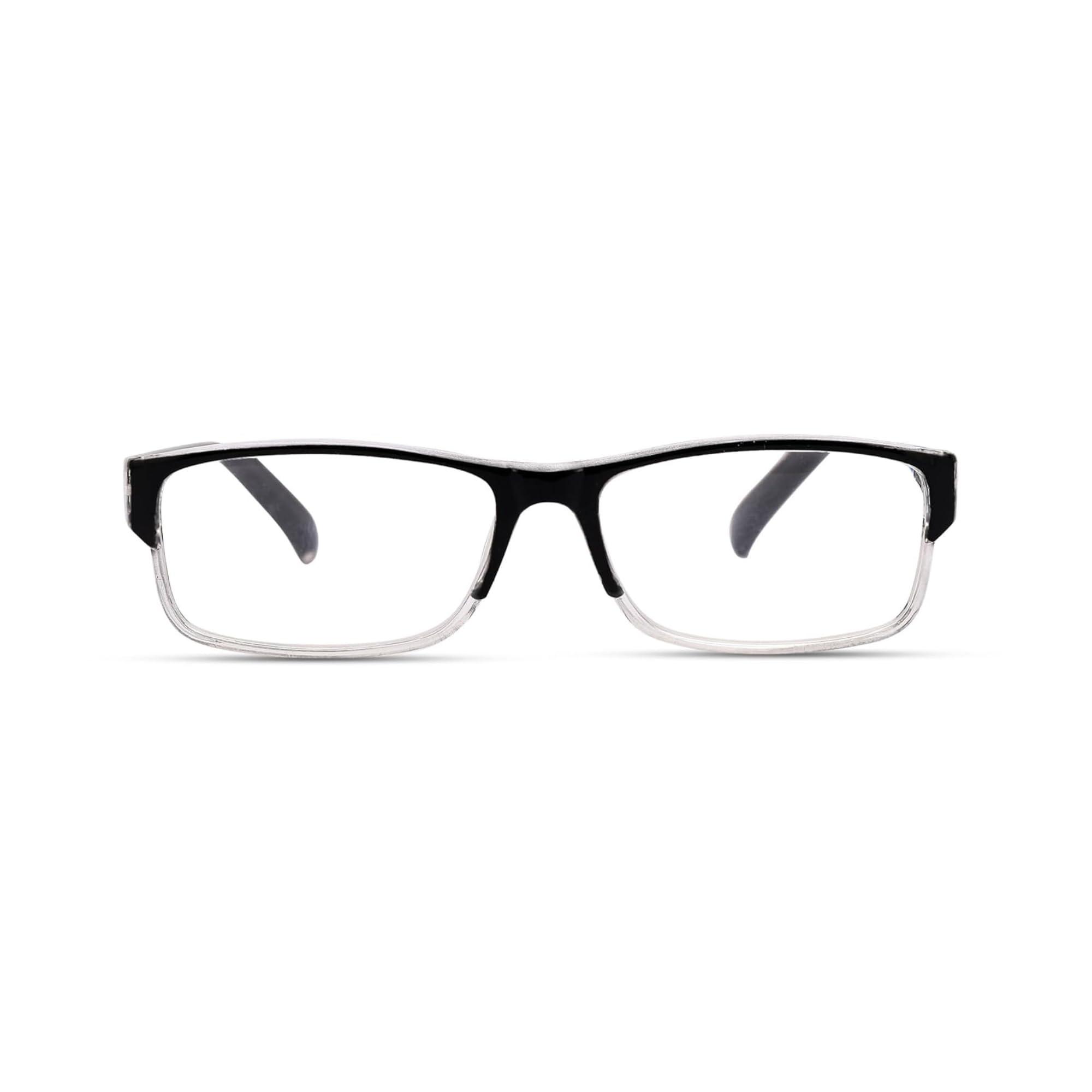 myreen myreen Reading Glass +1 +1.25 +1.5 +1.75 +2 +2.25 +2.5 +2.75 +3 | Full-Rim Reading Power Number Glass For Reading Books Anti Reflection Glasses (+1.50)