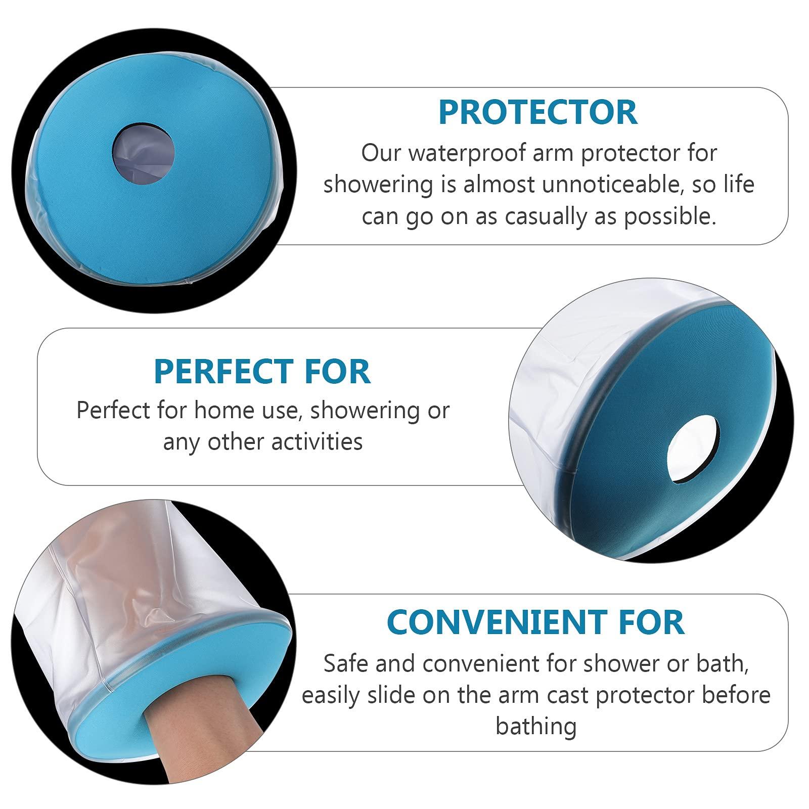 HEALLILY Waterproof Cast Cover for Shower Plaster Cast and Dressing Cover for Broken Hand