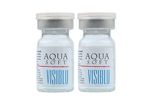 Aquasoft Aquasoft Silklens Visiblue Contact Lens - 2 Pieces (-5.50)