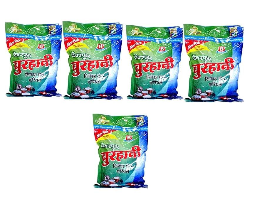 Generic Burhani Liquid Material, 5 L ! Dishwash Liquid (Pack of 5)