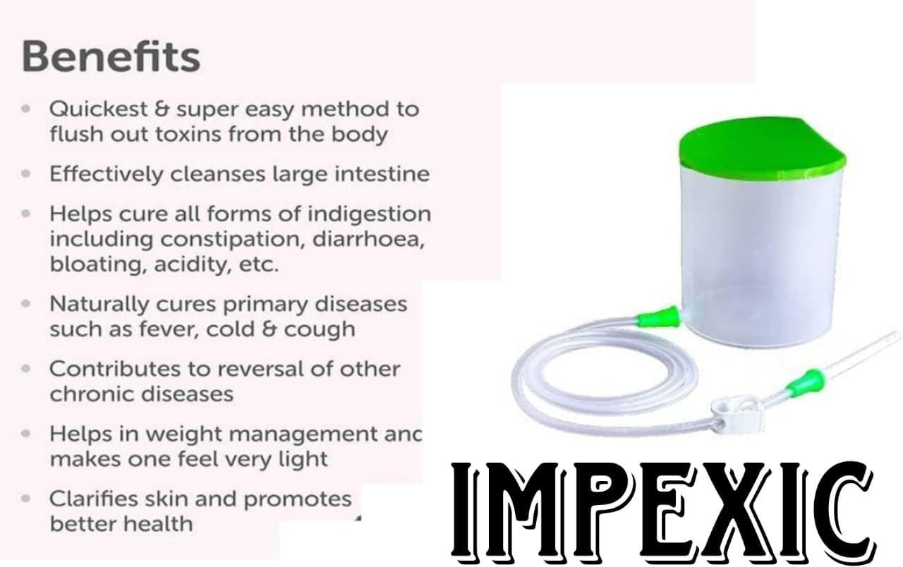 IMPEXIC IMPEXIC Enima kit for detoxification and to treat constipation
