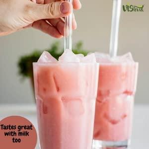 VISTEVIA VIStevia Gua-Waah! Sugar-free Guava Punch Syrup, Diabetic And Keto Friendly - Sweetened Naturally With Stevia, Made With Real Pink Guava Pulp Not Flavour And Colour - Pack Of 1 (470ML) Serves 25-30 Glasses