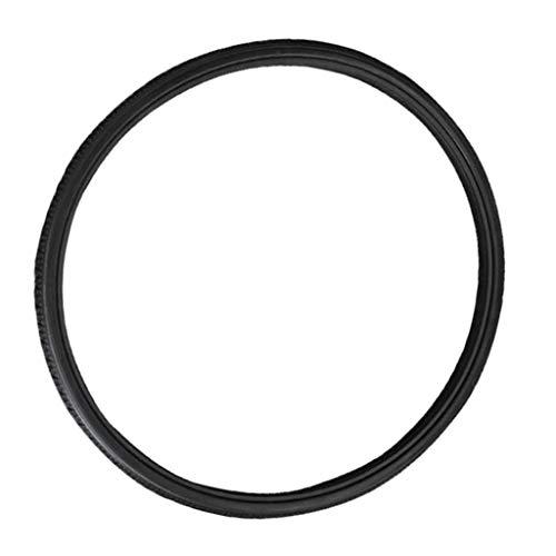 Colcolo Generic Pack of 2 Solid Wheelchair Street Tire Fit Most 24x1-3/8\" Wheel Chair Black