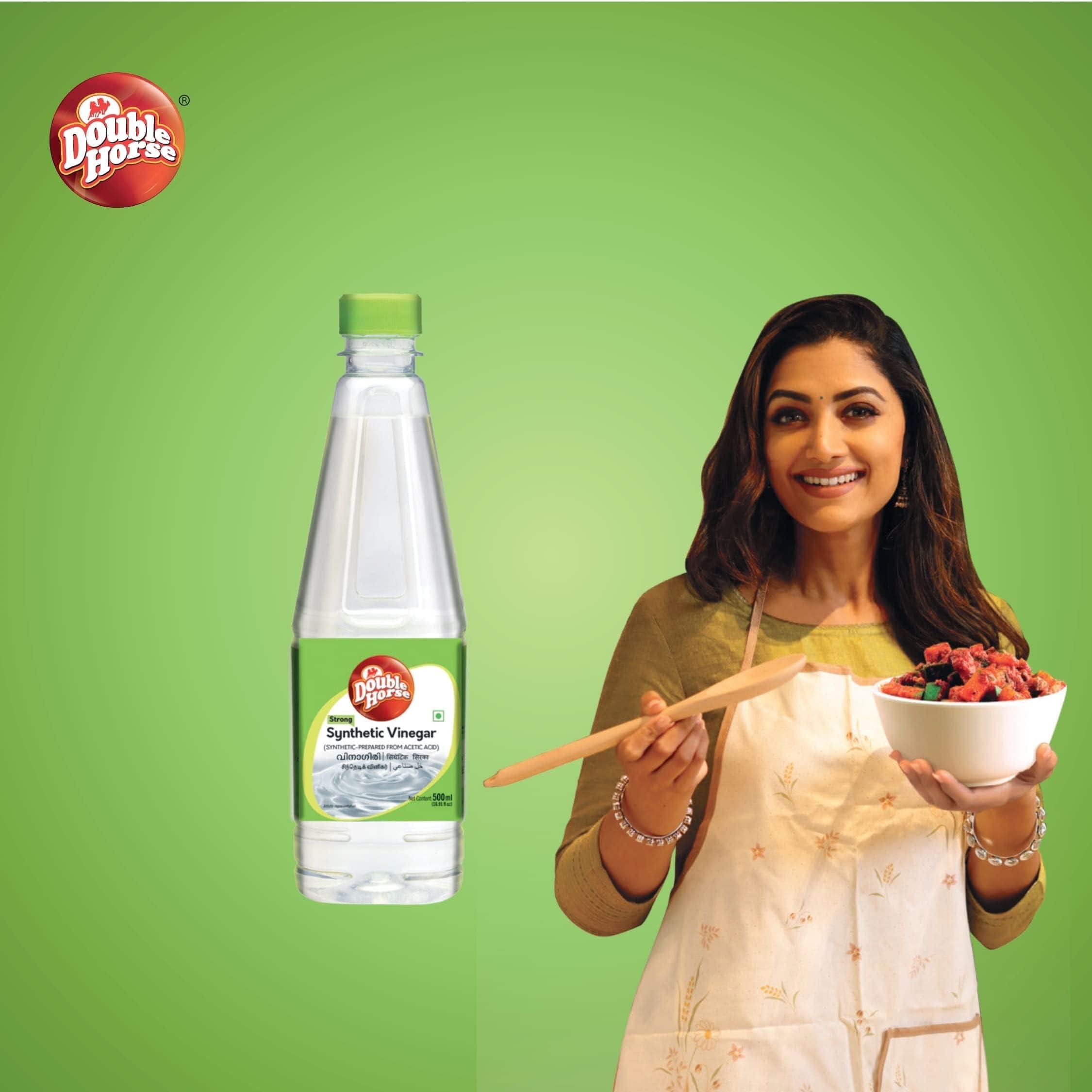 Double Horse Double Horse Filtered Pure White Vinegar 1l * 4 | Pack of 4 | Boost Immunity | Helps in Digestion