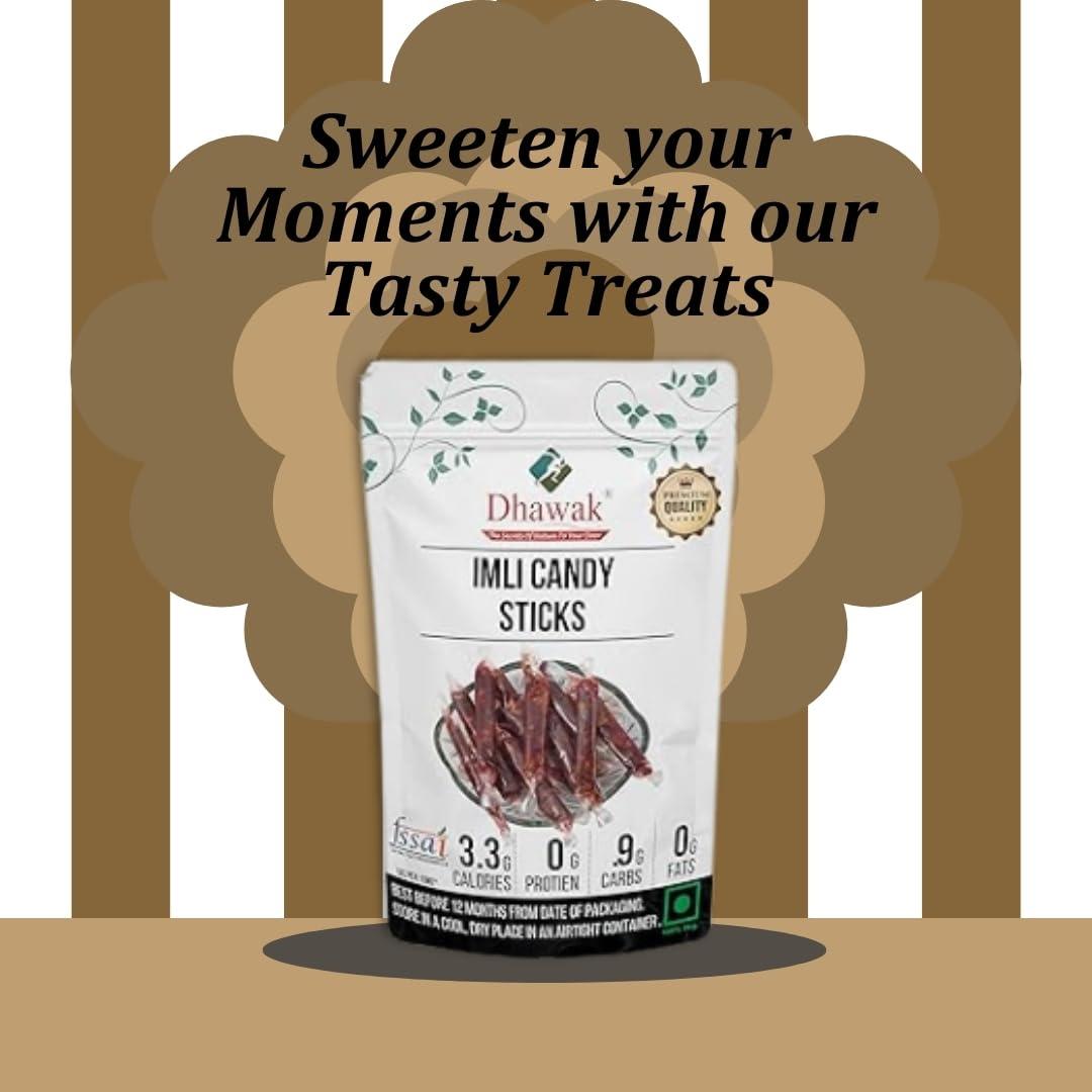 DHAWAK Dhawak Imli Candy Sticks - Natural Tamarind Sweets - 900 GMS.