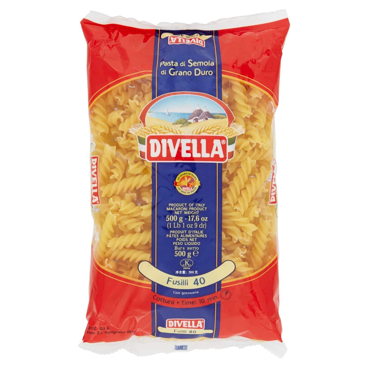 Divella Divella Pasta Fusilli 40, 500 g (22704)