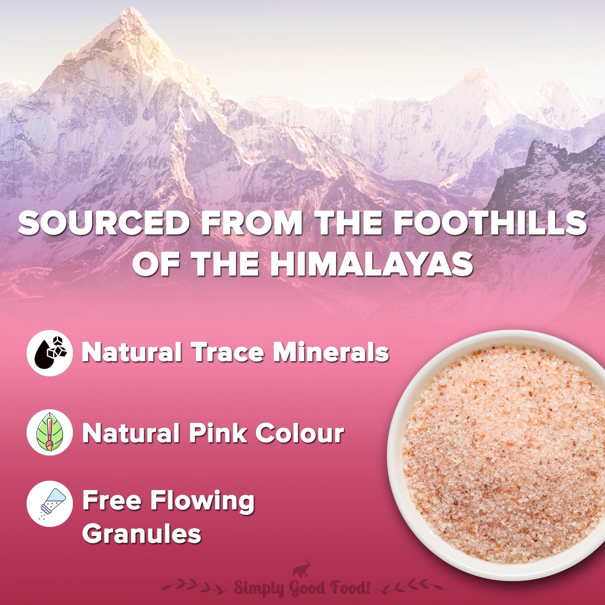 urban platter Urban Platter Pink Himalayan Rock Salt Powder, 1.5kg (Unrefined | Additive Free | 100% Pink Rock Salt | Sendha Salt | PET Jar)