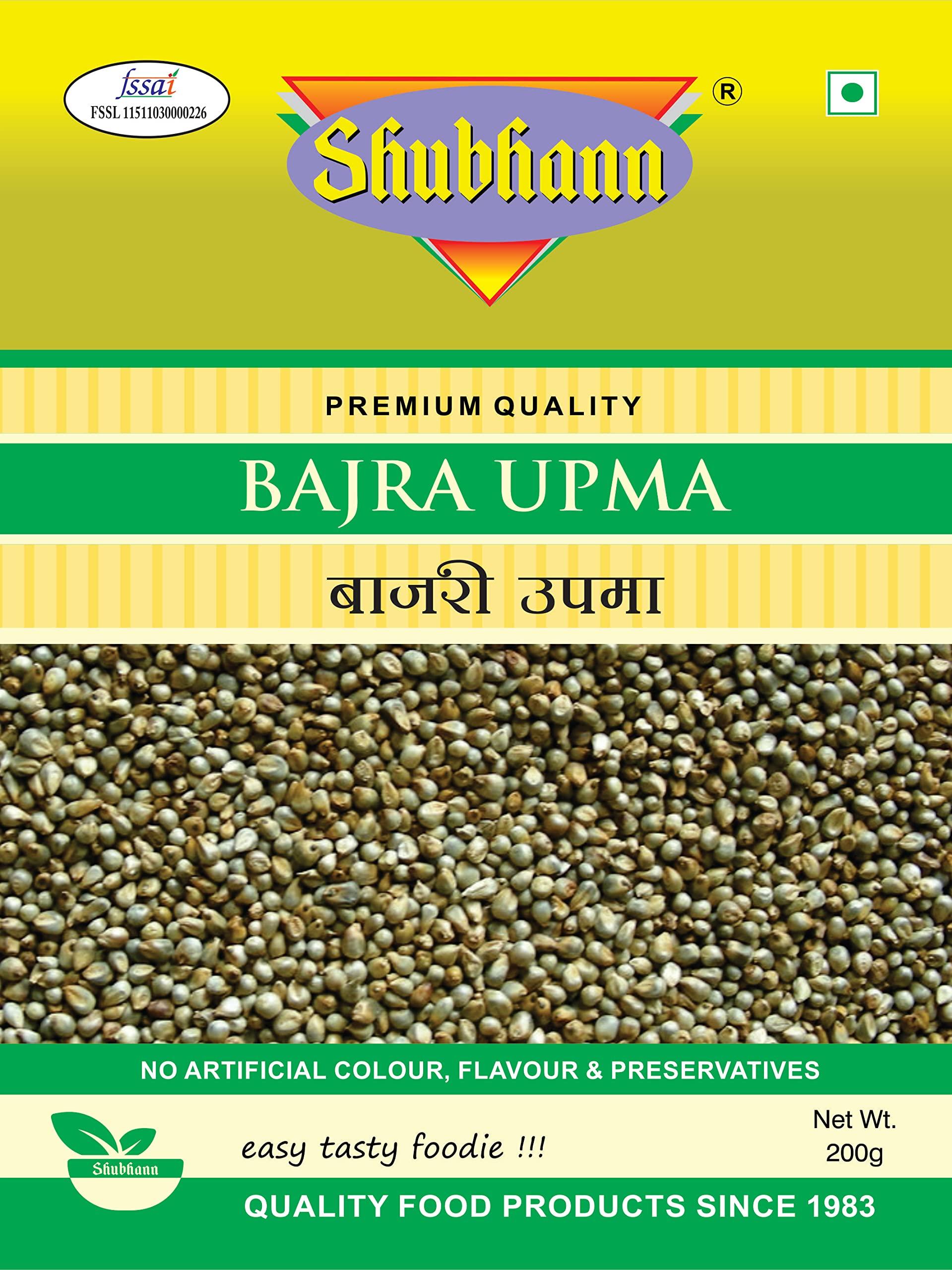 SHUBHANN BAJRA UPMA 200 g PACK OF 4