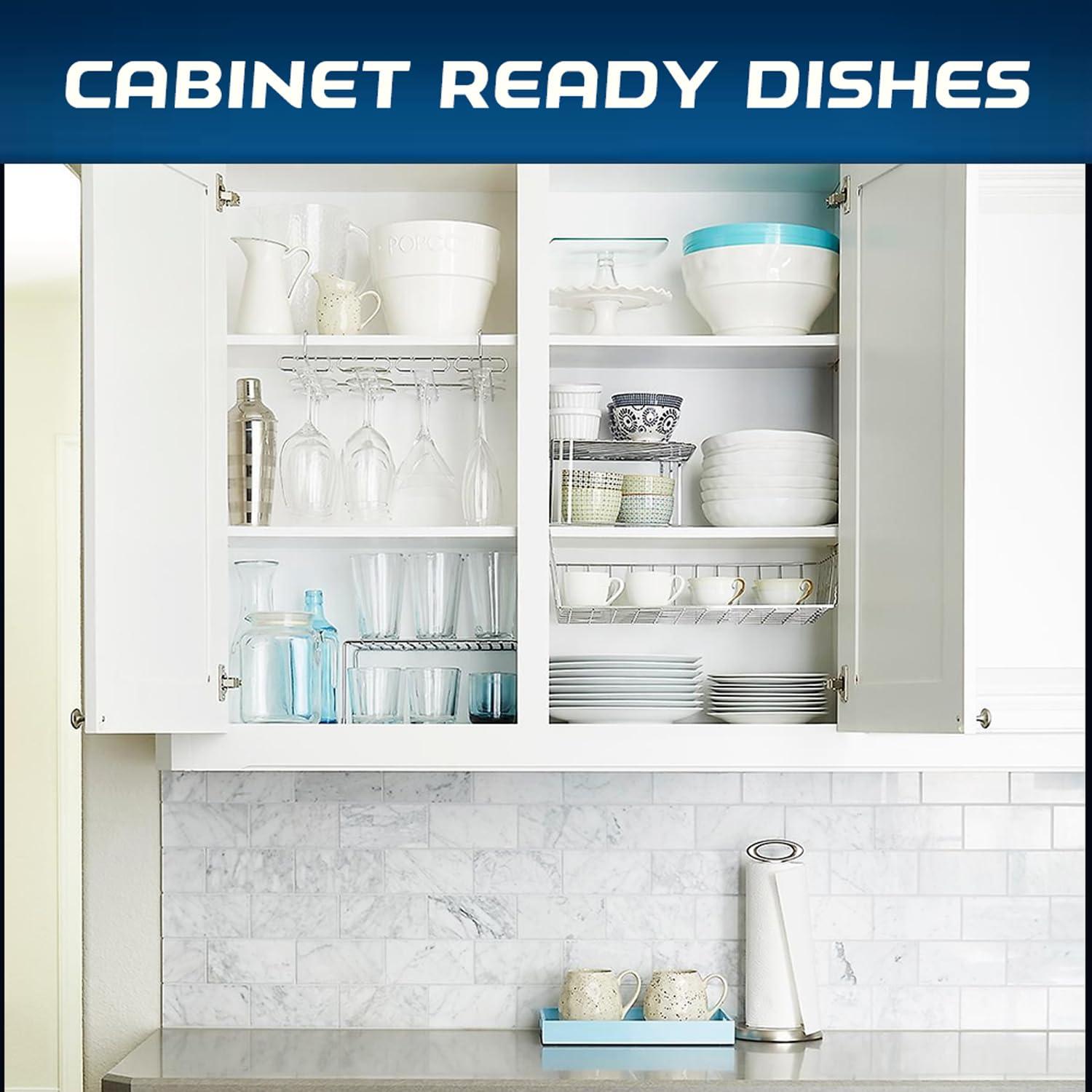 Finish Finish Dishwasher Rinse Aid, Shine & Dry - 400 ml (Pack of 4)