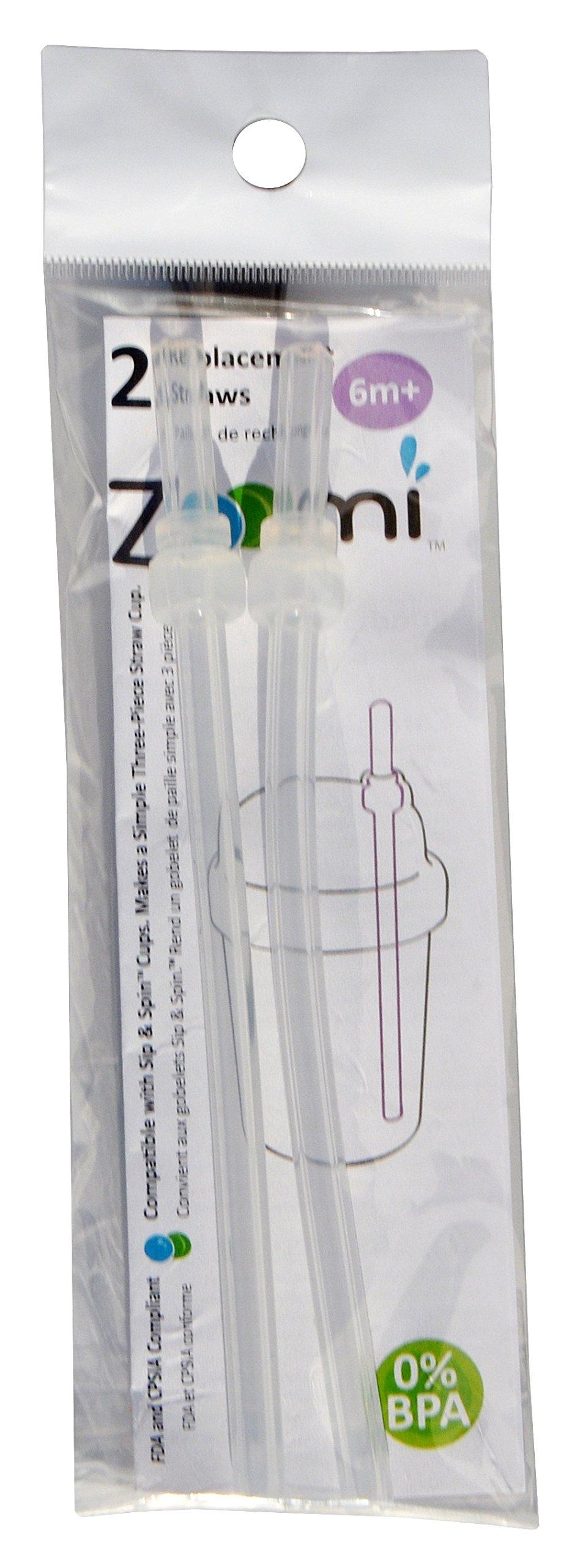 nuSpin Kids nuSpin Kids Zoomi Replacement Straw Set