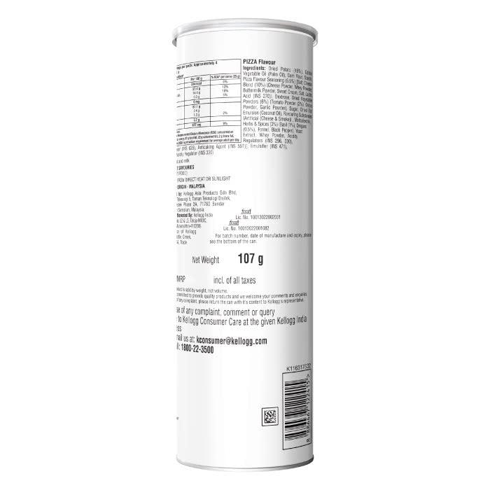 Kellogg's Kellogg\'s Pringles Salted Pizza 107 Grams(Pack Of 2)