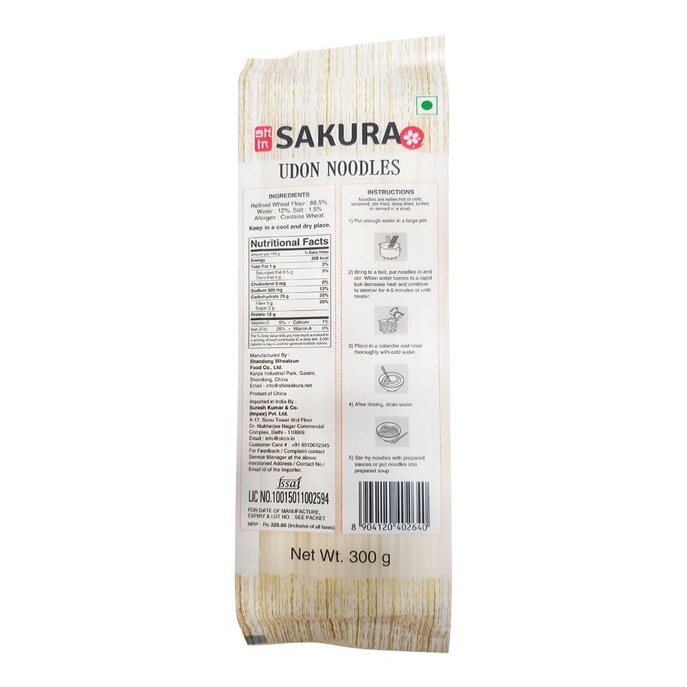 Sakura Sakura Udon Noodles, Pack Of 2, Vegetarian, 300 grams
