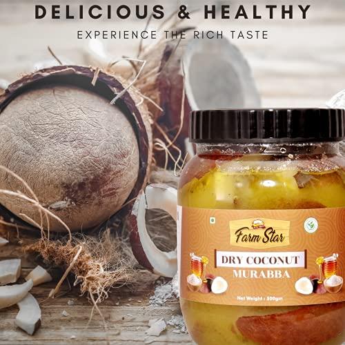 Farm Star Dry Coconut Murabba - (500gram)