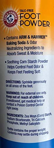 Arm & Hammer Arm & Hammer Talc-Free Foot Powder 5.0 OZ (Pack of 2)