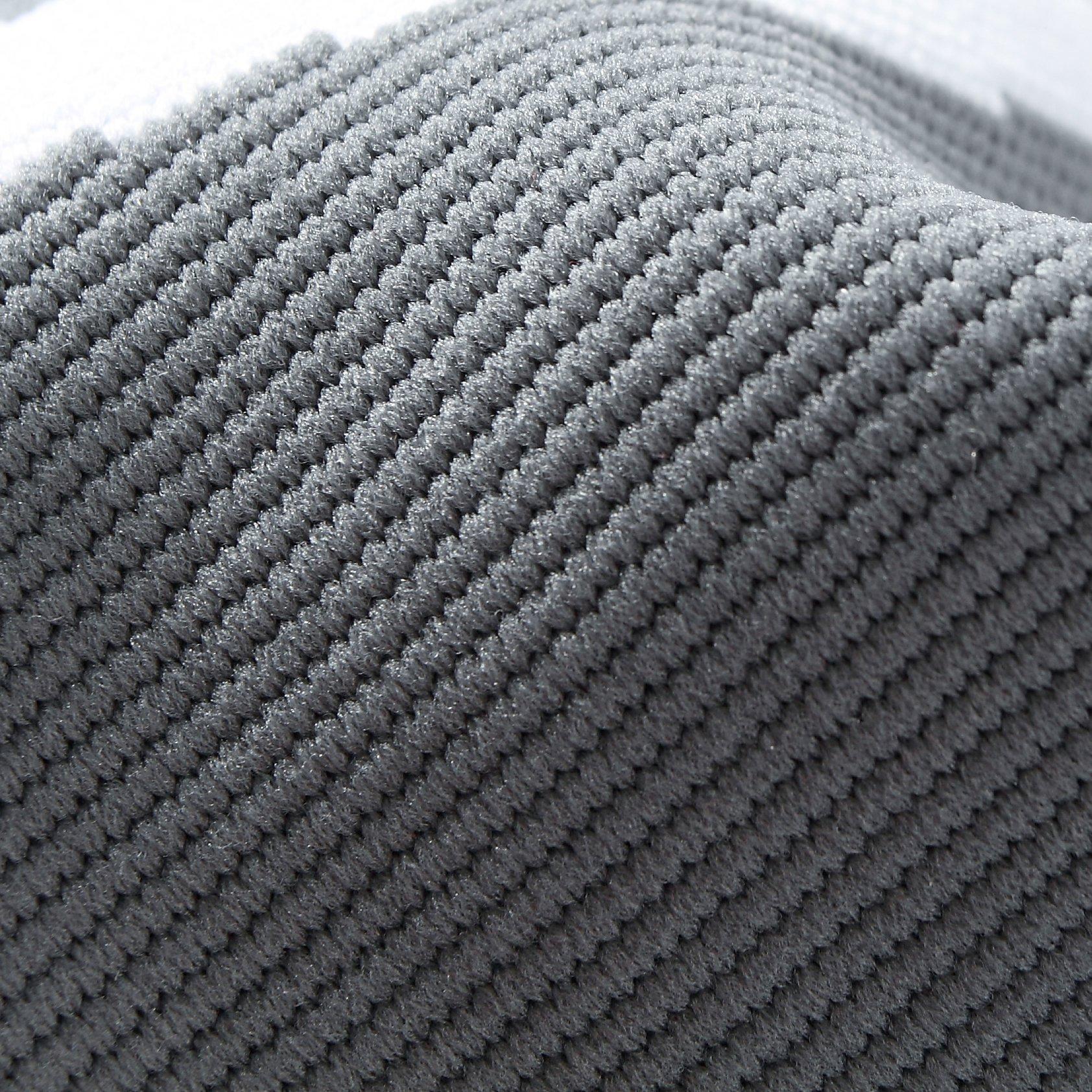 NEOtech Care Neotech Care Hand Palm Wrist Support (1 Pair) - Adjustable Compression Strap - Elastic & Breathable Fabric - for Tendonitis, Sport, Bowling, Boxing - Grey Color (Size M)