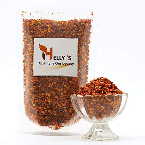 Helly's Helly\'s Red Chilli Flakes Seasoning for Pizza | 400 gm - Zip Lock Pack