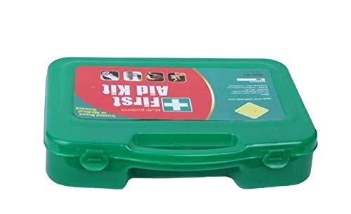 Add-on Safety Add-on Safety Tool Zone Plastic First Aid Kit Rectangular Storage Box-AK2-1 Set with Medicine (Green Case)