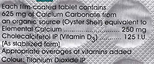 Cipcal Cipcal 250mg Tablet 30'S