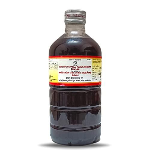 IMPCOPS IMPCOPS Vetpalai Karunjeeraka Thailam - Siddha Medicine - Detoxify blood and useful in skin diseases like Psoriasis, 500 ml