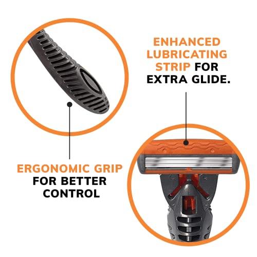 BIC BIC Hybrid 3 Comfort Disposable Razor, Men, 12-Count